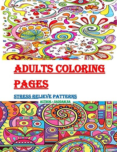 Adults Coloring Pages Stress Relieve