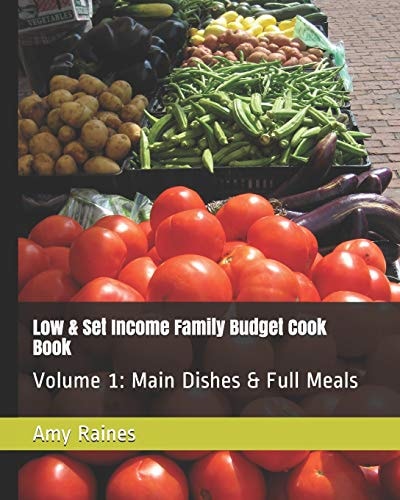 Low & Set Income Family Budget Cook Book Main Dish and Full Meals Volume 1