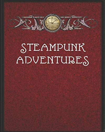 Steampunk Adventures Mapping Paper for the Dungeon Master with Alternating Hexagon Paper (Small) and Graph Paper