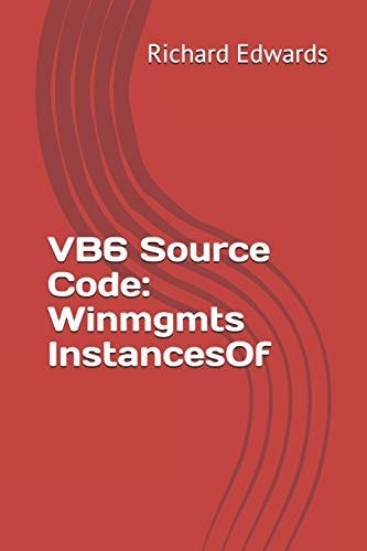 VB6 Source Code Winmgmts InstancesOf