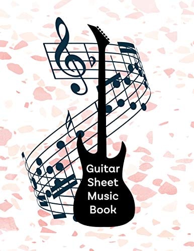 Guitar Sheet Music Book Tab Paper for Guitarists