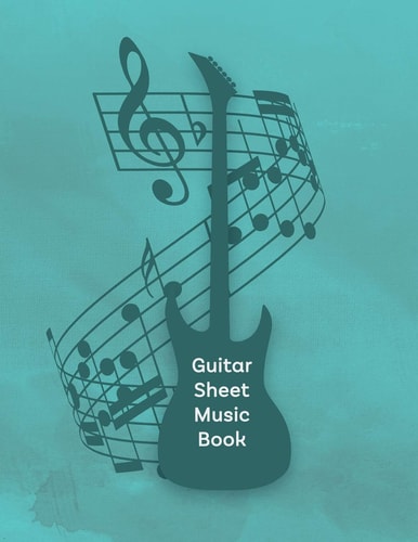 Guitar Sheet Music Book Tab Paper for Guitarists