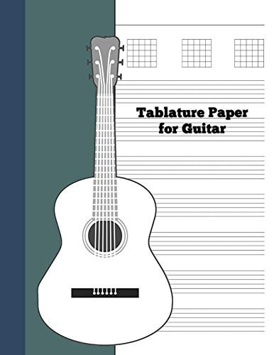 Tablature Paper for Guitar