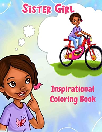 Sister Girl Inspirational Coloring Book