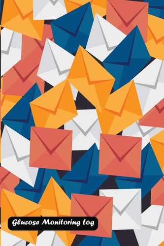 Glucose Monitoring Log Email Pattern Cover