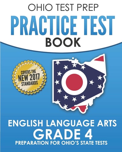 Ohio Test Prep Practice Test Book English Language Arts Grade 4 Preparation for Ohio's State Tests