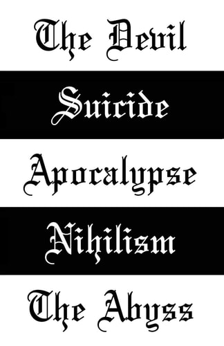 The Devil Suicide, Apocalypse & the Abyss