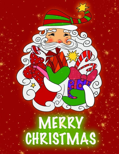 Merry Christmas Coloring Book