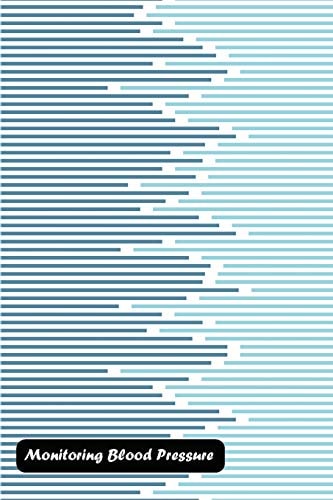 Monitoring Blood Pressure Abstract Minimal Design Stripe and Horizontal Line Cover