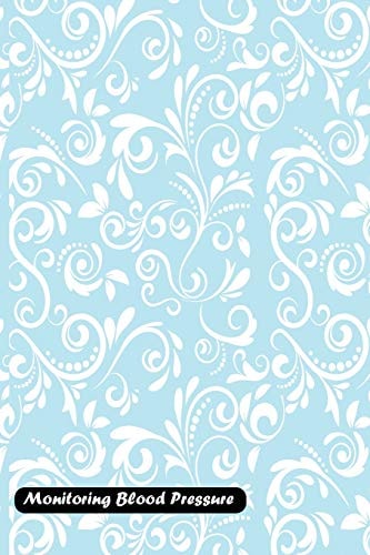 Monitoring Blood Pressure Damask Seamless Pattern Cover