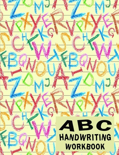 ABC Handwriting Workbook Uppercase and Lowercase Writing Practice for Kids - Crayon Alphabet