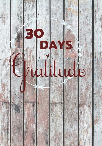 30 Days of Gratitude A Guide for Transformation