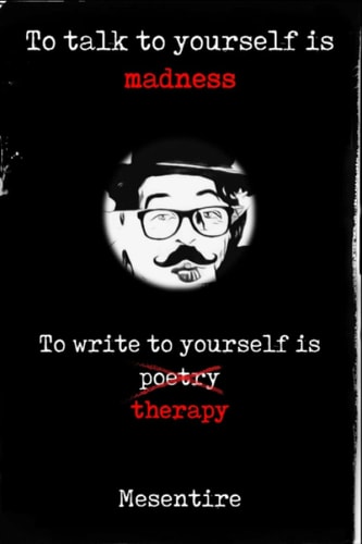 To Talk to Yourself is Madness, to Write to Yourself is Therapy Mesentire