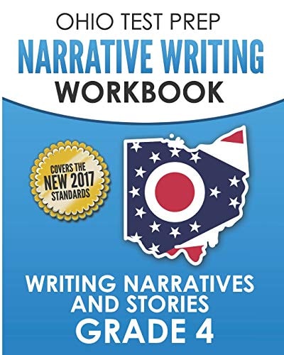 Ohio Test Prep Narrative Writing Workbook Grade 4 Writing Narratives and Stories