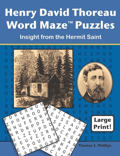 Henry David Thoreau Word Maze Puzzles Insight from the Hermit Saint