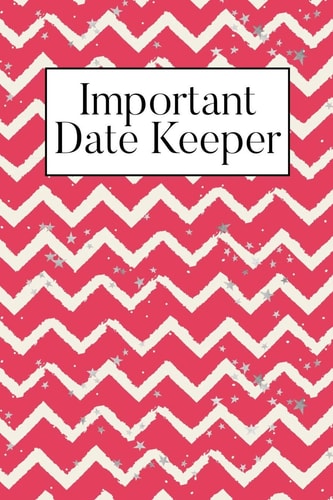 Important Date Keeper Zigzag