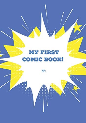 My First Comic Book Blue Cover