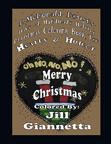 D. McDonald Designs Have a Handmade Holiday Christmas Coloring Book Ten