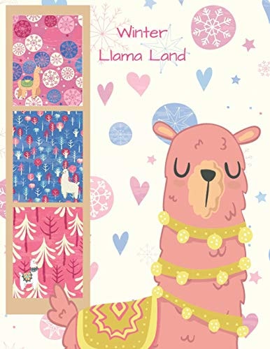 Winter Llama Land For Stickers, Photos and Scraps!