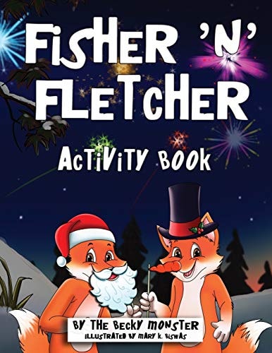 Fisher 'n' Fletcher Coloring and Rhyming Activity Book