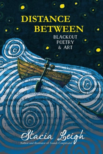 Distance Between Blackout Poetry and Art