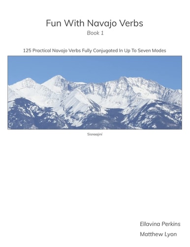 Fun With Navajo Verbs Book 1 Sisnaajiní 125 Navajo Verbs Fully Conjugated In Up To Seven Modes