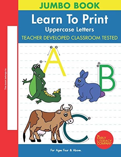 Learn To Print Uppercase Letters
