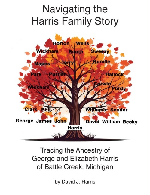 Navigating the Harris Family Story - Tracing the Ancestry of George and Elizabeth Harris of Battle Creek, Michigan