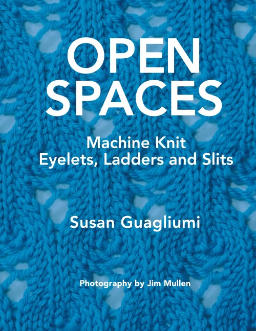 Open Spaces: Machine Knit Eyelets, Ladders and Slits
