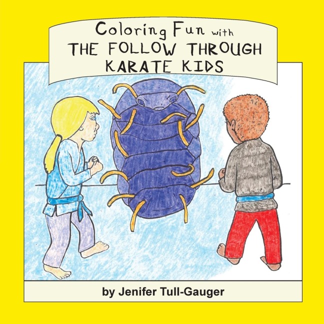 Coloring Fun with the Follow Through Karate Kids