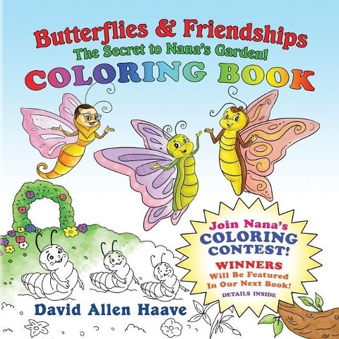 Butterflies & Friendships; Nana Butterflys Coloring Contest
