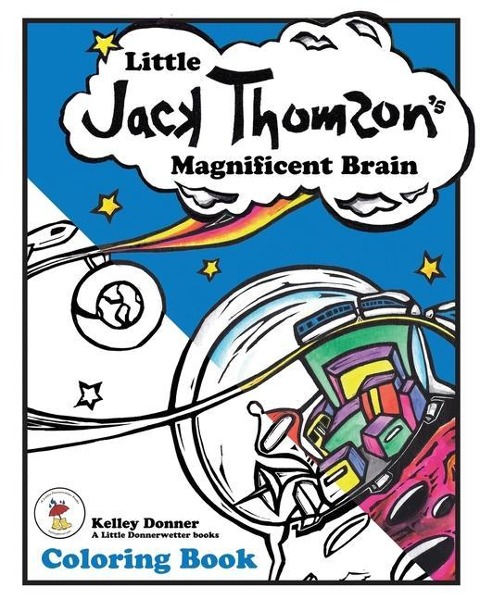Little Jack Thomsons Magnificent Brain Coloring Book
