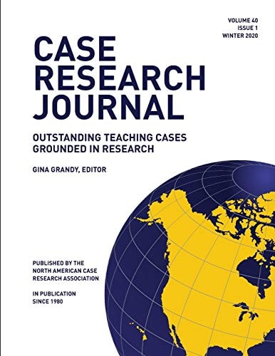 Case Research Journal, 40(1) : Outstanding Teaching Cases Grounded in Research
