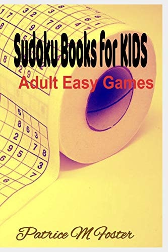 Sudoku Books for Kids Adult Easy Game