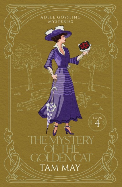 The Mystery of the Golden Cat (Adele Gossling Mysteries: A 1900s Cozy Mystery