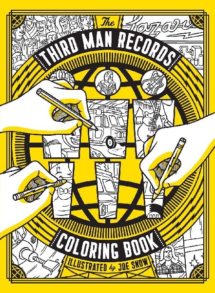 The Third Man Records Coloring Book: Illustrated by Joe Snow