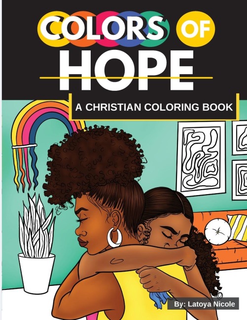 Colors of Hope: A Christian Coloring Book | Inspirational Quotes | Black Women, Brown Women
