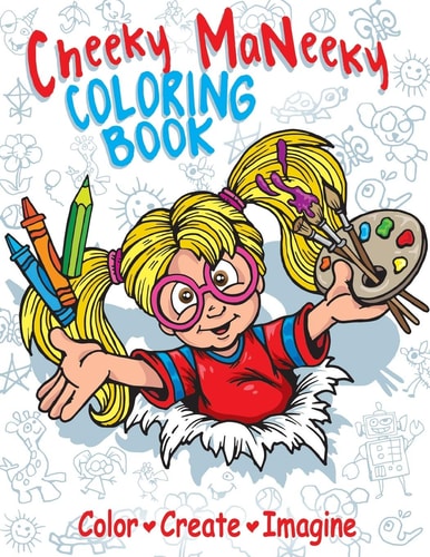 Cheeky MaNeeky Coloring Book Part II