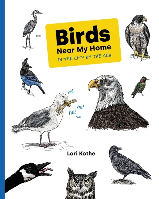 Birds Near My Home in the City by the Sea