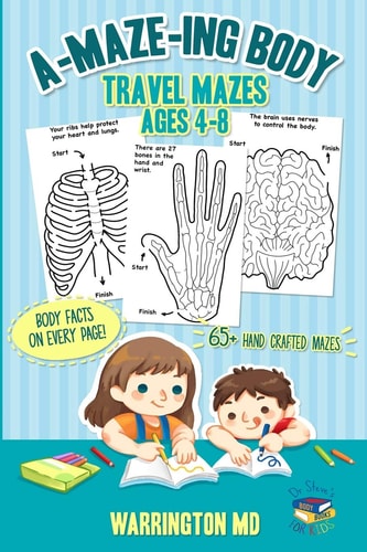 A-MAZE-ING Body Travel Mazes Ages 4-8