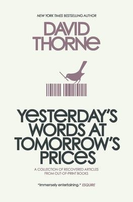 Yesterday's Words at Tomorrow's Prices