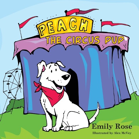 Peach the Circus Pup