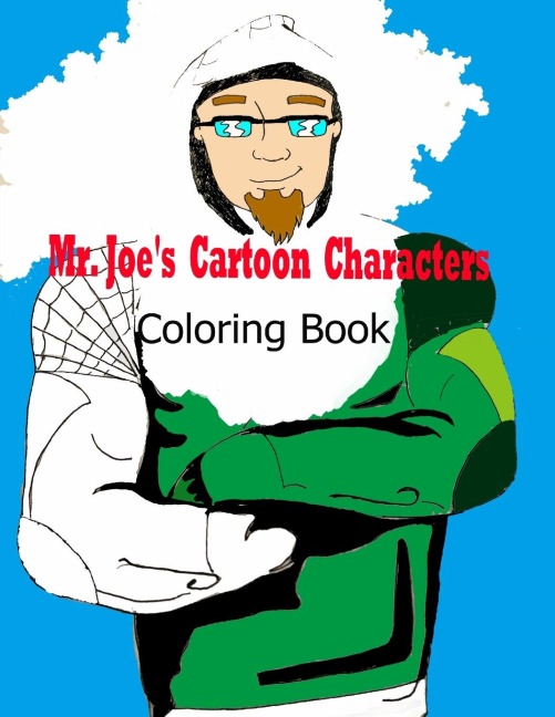 Mr. Joes Cartoon Characters Coloring Book