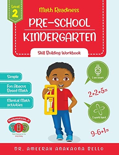Math Readiness PRE-SCHOOL KINDERGARTEN II Skill Building Workbook