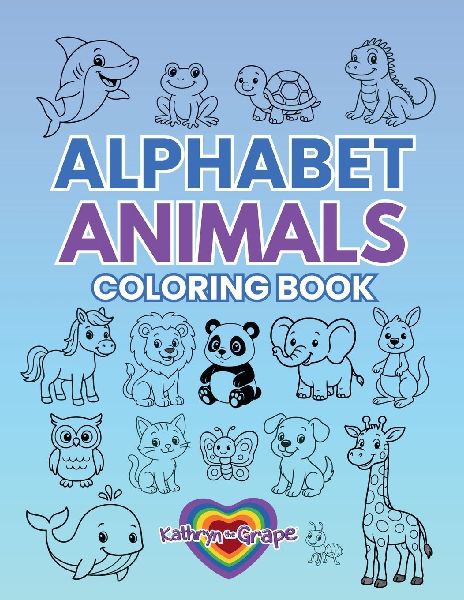 Alphabet Animals Coloring Book