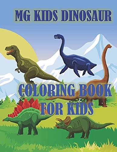 MG Kids Dinosaur Coloring Book for Kids
