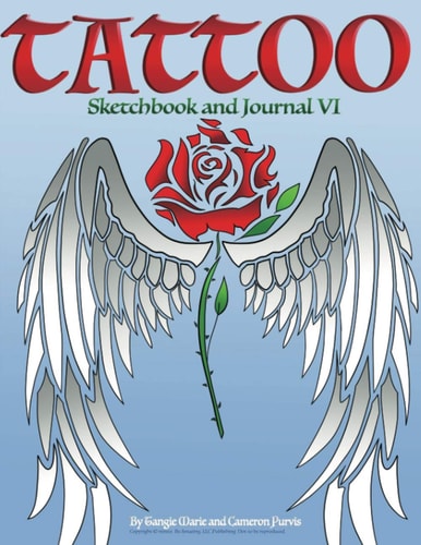 Tattoo Sketchbook and Journal VI