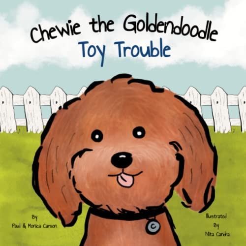 Chewie the Goldendoodle Toy Trouble
