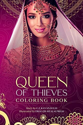 Queen of Thieves Coloring Book