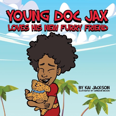 YOUNG DOC JAX: Loves His New Furry Friend